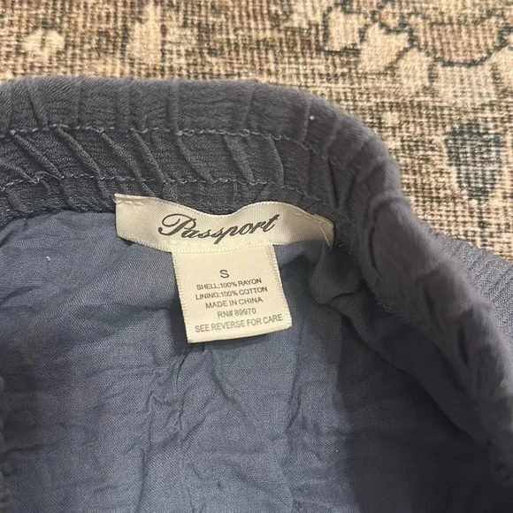 Passport Maxi Skirt in Slate - Picture 2 of 3